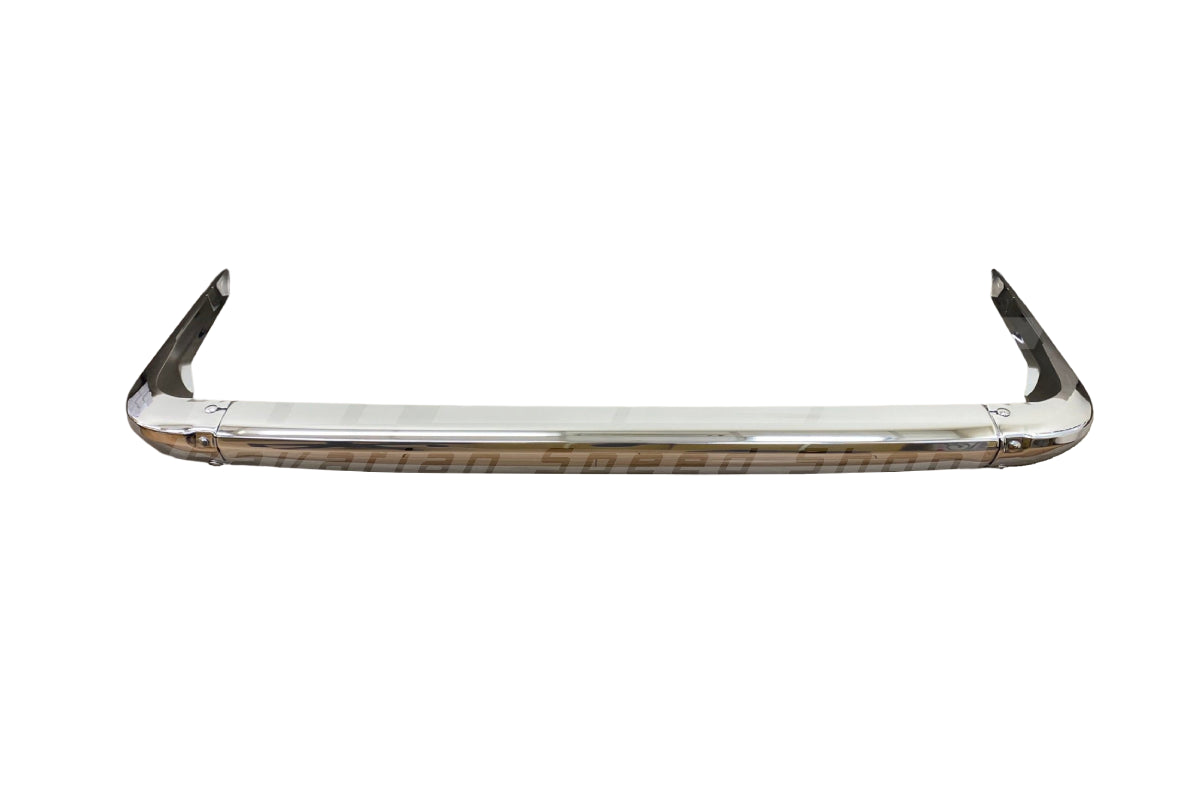 BMW 1502–2002 Late Chrome Rear Bumper Set (Modification) - 51121815656 / 51121814703 / 51121814704