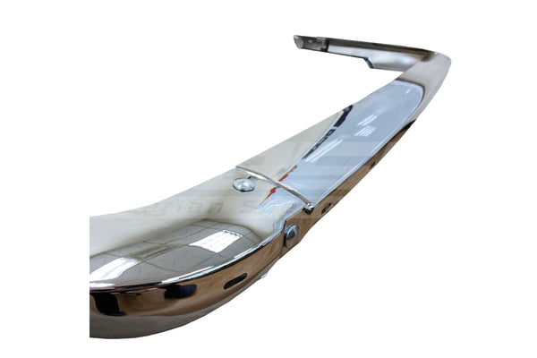 BMW 1502–2002 Late Chrome Rear Bumper Set - 51121815656 / 51121814703 / 51121814704