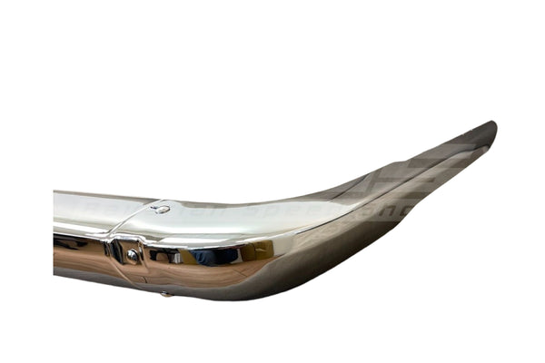 BMW 1502–2002 Late Chrome Rear Bumper Set - 51121815656 / 51121814703 / 51121814704