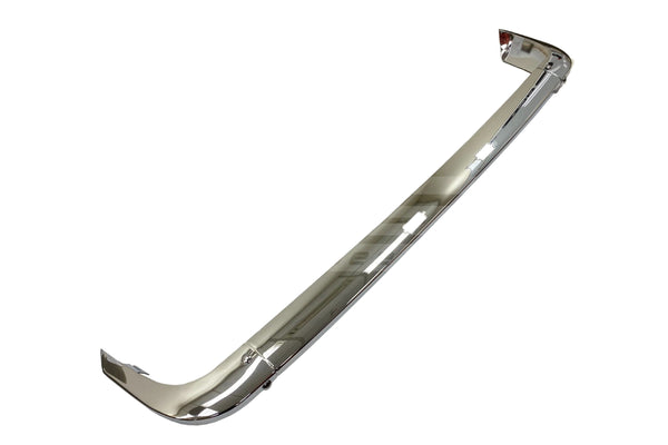 BMW 1502–2002 Early Chrome Rear Bumper Set - 51121801250 / 51125470052 / 51125470053