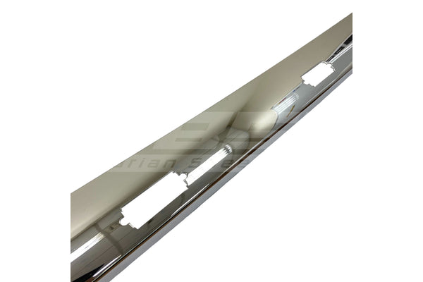 BMW 1502–2002 Early Chrome Rear Bumper Set - 51121801250 / 51125470052 / 51125470053