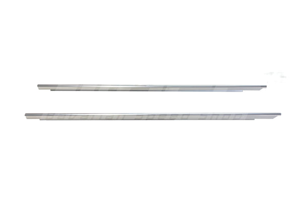 BMW 1502–2002 Chrome Rear Window Inner Trim Set - 51367441120 / 51367441121