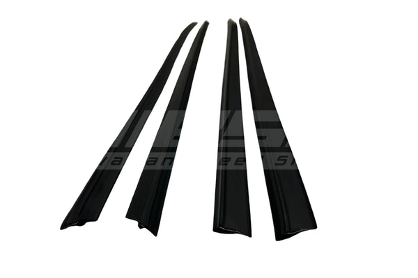 BMW E30 Coupe Early Window Weather Strip Set - 51211913055 / 51211913056 / 51211906273 / 51211906274