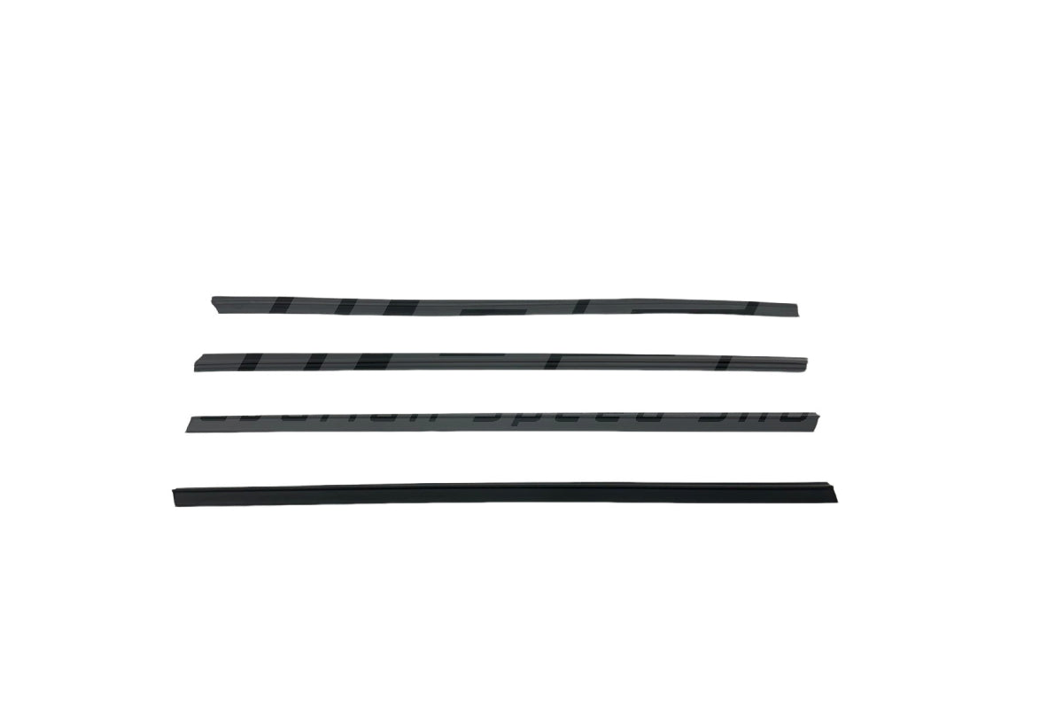 BMW E30 Coupe Late Window Weather Strip Set - 51211913055 / 51211913056 / 51211953023 / 51211953024