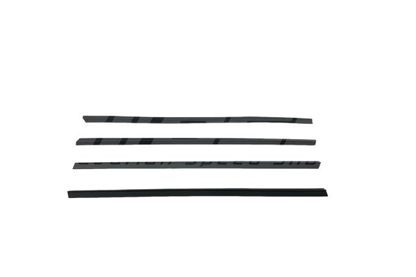 BMW E30 Coupe Late Window Weather Strip Set - 51211913055 / 51211913056 / 51211953023 / 51211953024