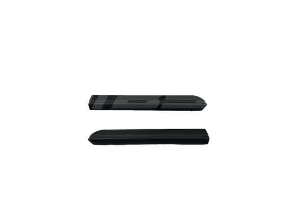 BMW E30 Coupe Late Lower Moulding Set – All Black (Profile B)