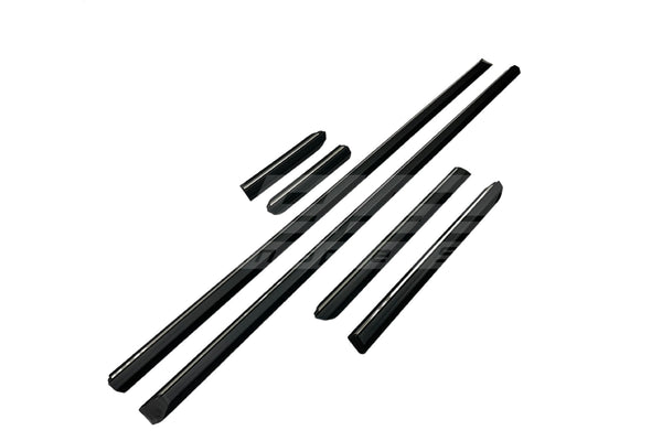 BMW E30 Coupe Lower Moulding Set – Chrome Insert - 51131876130 / 51131876129 / 51131876132 / 51131876131 / 51131876134 / 51131876133