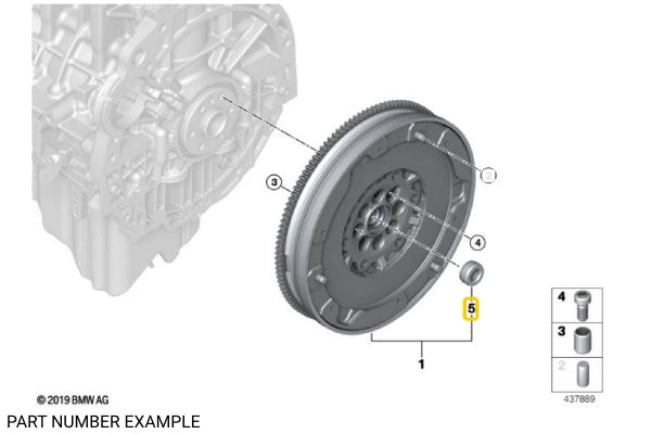 Clutch Pilot Bearing - 11211720310