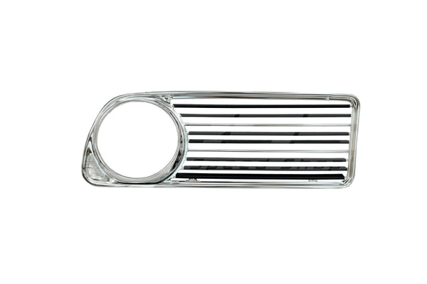 BMW 1602–2002 Early Black & Silver Aluminium Grille Set (Up to 1973) -  51131801577 / 51131808473 / 51131808474