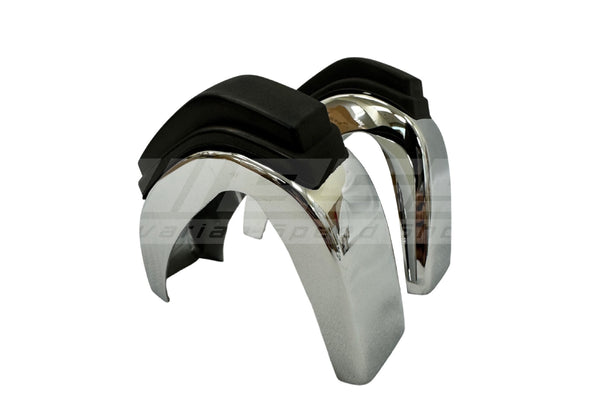 BMW 1502–2002 Early Front Bumper Overrider Set - 51111802617 / 51111802618 / 51115470016