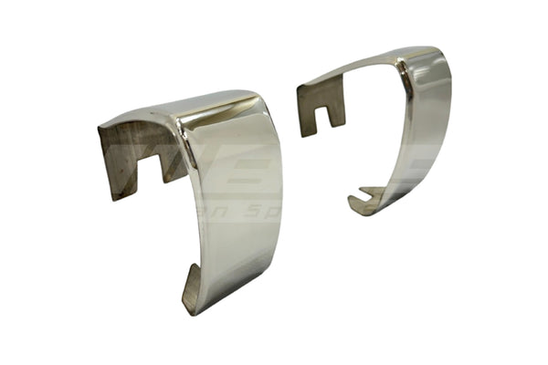 BMW 1502–2002 Early Rear Bumper Seam Cover Set - 51121803274 / 51121803273