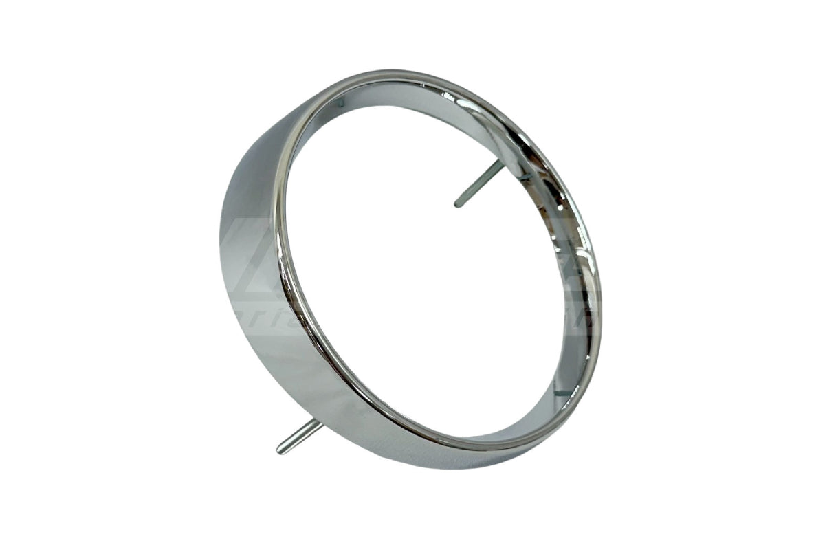 BMW 1502–2002 Early Round Tail Lamp Chrome Ring LH - 63211353317