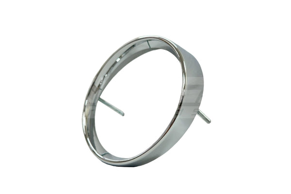 BMW 1502–2002 Early Round Tail Lamp Chrome Ring LH - 63211353317