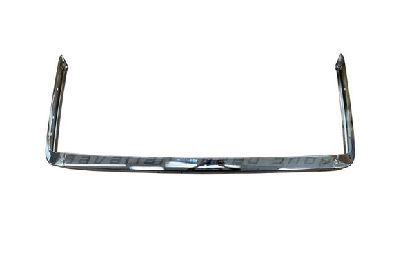 BMW E28 Euro Chrome Rear Bumper Set - 51121934665 / 51121867607 / 51121867608