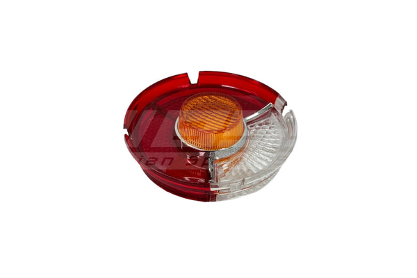 BMW 1502–2002 Euro-Spec Early Round Tail Lamp RH with Chrome Insert - 63211351666