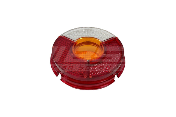 BMW 1502–2002 Euro-Spec Early Round Tail Lamp RH with Chrome Insert - 63211351666