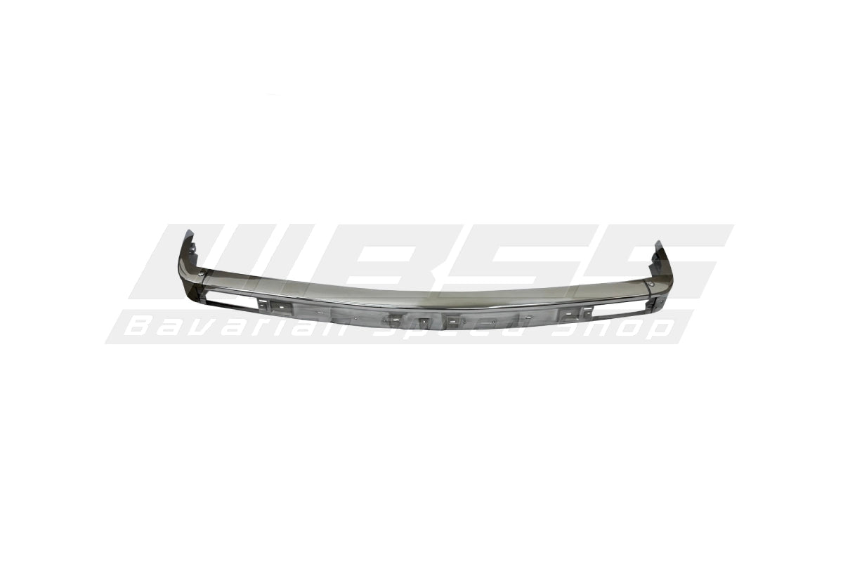 BMW E30 Early Euro Chrome Front Bumper Set - 51111888265 / 51111888391 / 51111888392