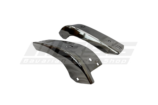 BMW E30 Early Euro Chrome Front Bumper Set - 51111888265 / 51111888391 / 51111888392