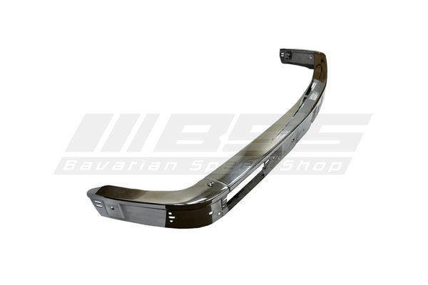 BMW E30 Early Euro Chrome Front Bumper Set - 51111888265 / 51111888391 / 51111888392