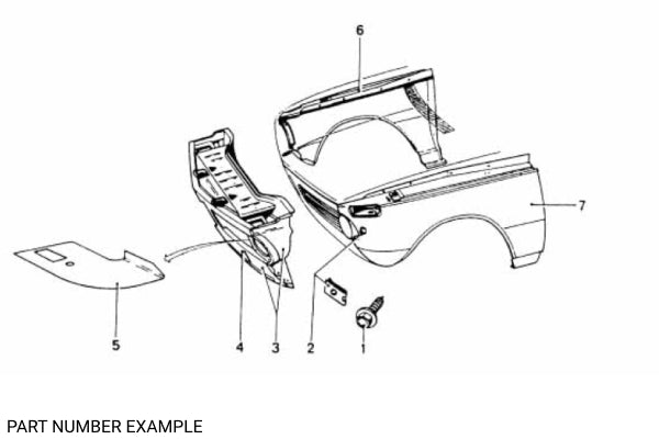 BMW 1502–2002 Front Panel (1973-On) - 41331828984