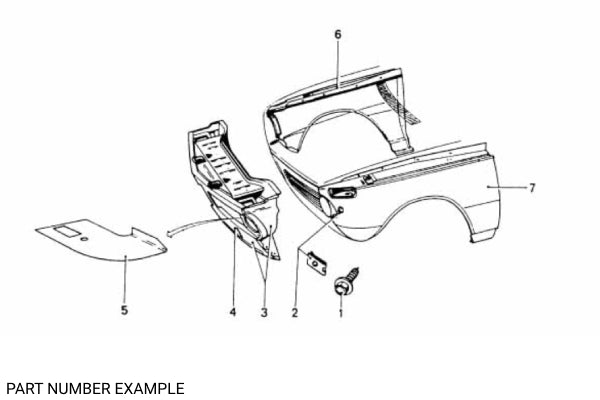 BMW 1600ti, 2002ti & 2002tii Front Panel (Up to 1973) - 41331828986