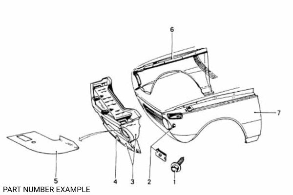 BMW 1602–2002 Front Panel (Up to 1973) - 41331835659