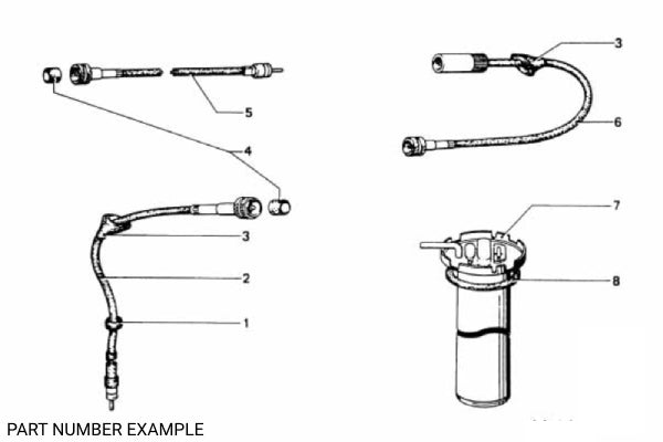 BMW 2002tii Fuel Level Sending Unit (223mm) - 62161358088