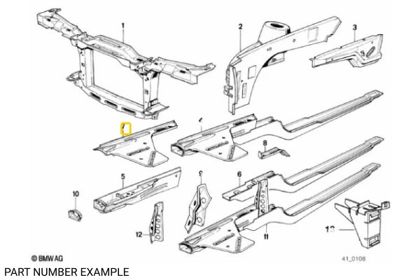 E30 Front LHS Corner Repair (1987-1994)
