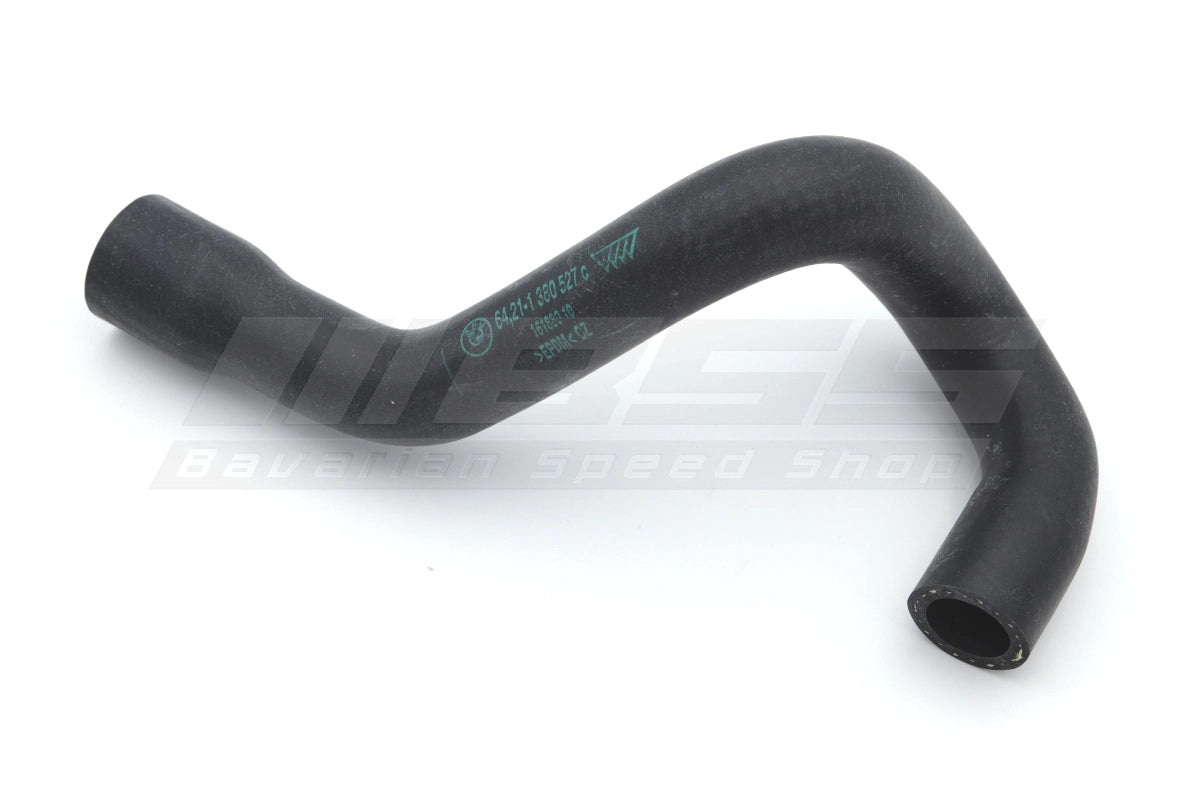 Genuine BMW Heater Valve Inlet Hose for E30 - 64211380527