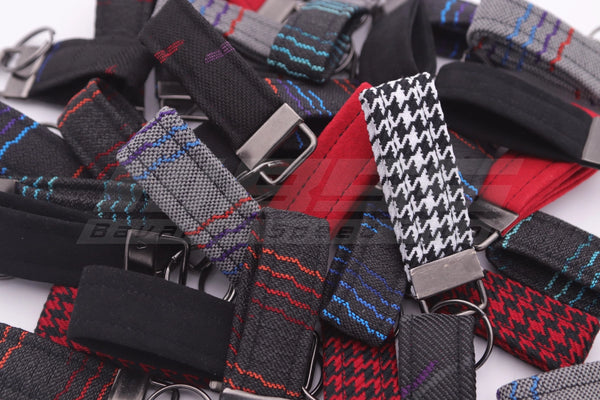 Premium Fabric Key Rings - Classic Fabrics + More