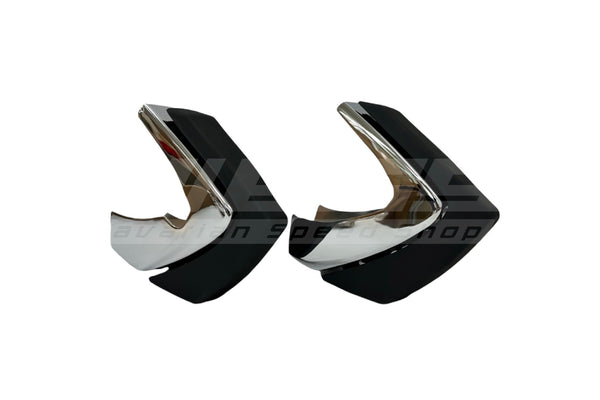BMW 1502–2002 Late Front Bumper Overrider Set - 51111814701 / 51111814702 / 51111815484