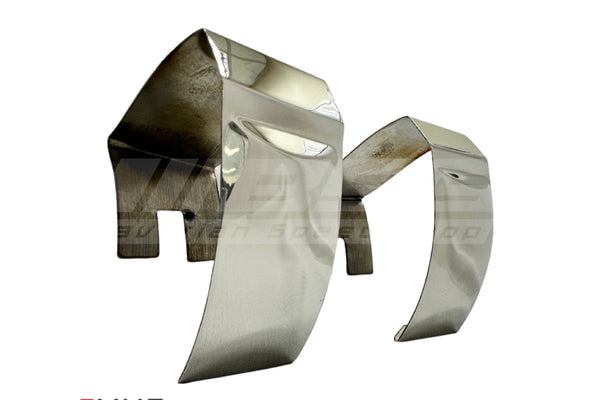 BMW 1502–2002 Late Rear Bumper Seam Cover Set - 51121815482 / 51121815481