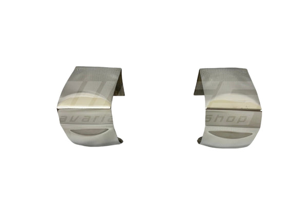 BMW 1502–2002 Late Rear Bumper Seam Cover Set - 51121815482 / 51121815481