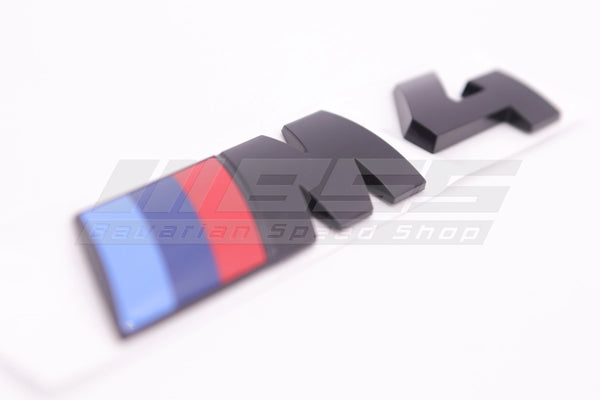 Genuine BMW M4 Black Boot Emblem – 51148068579
