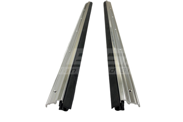 BMW 1502–2002 Narrow Aluminium Door Sill Plate Set - M51471808680