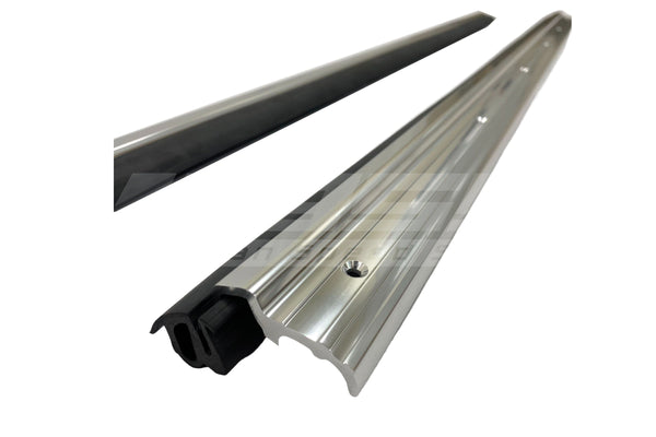 BMW 1502–2002 Narrow Aluminium Door Sill Plate Set - M51471808680