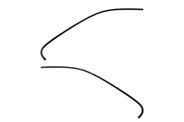 BMW E24 Rear Window Black Trim Set -  51131961649 / 51131961650