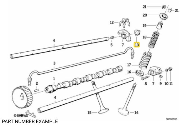 M20 Rocker Arm Shalf Plug - 11331264519