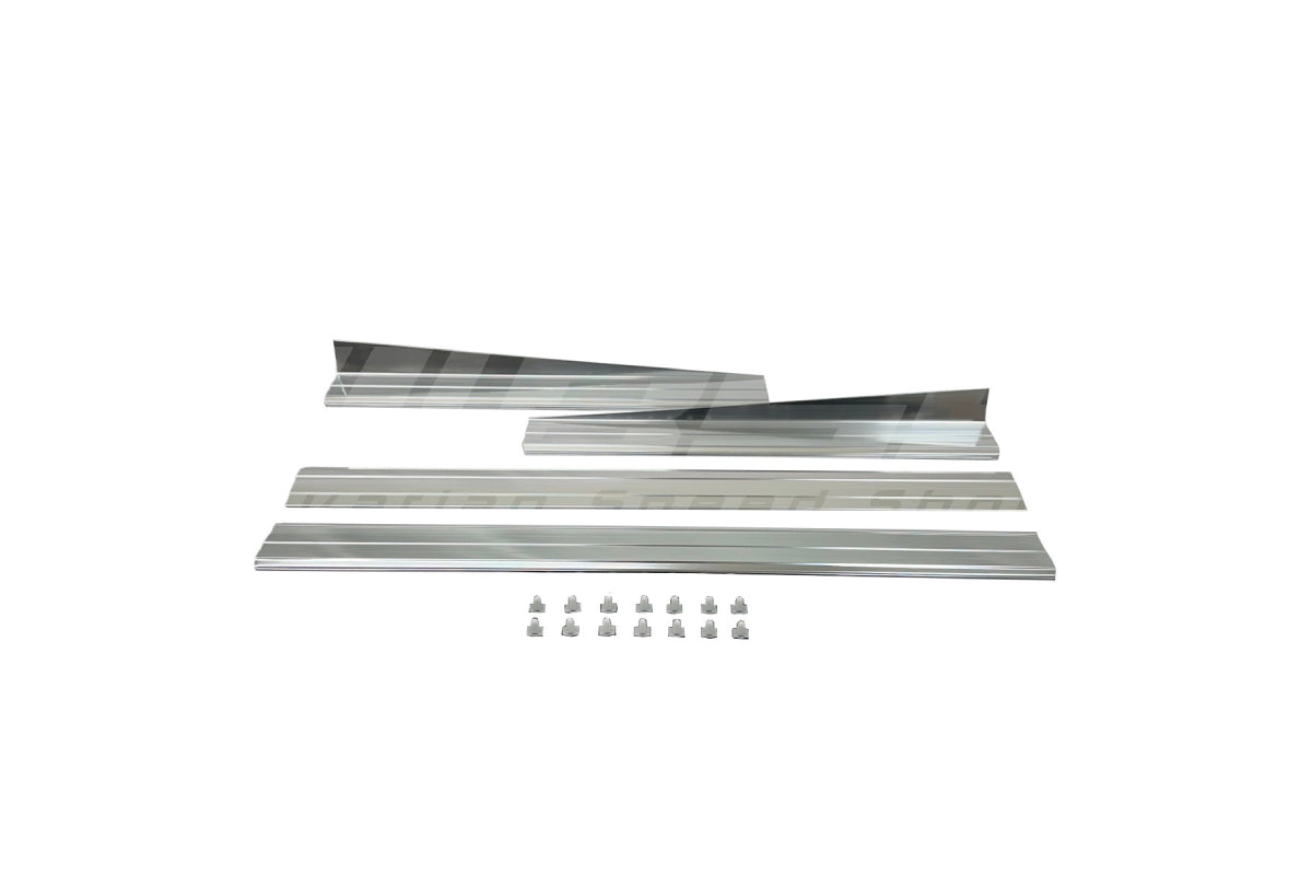 BMW E30 Sedan & Touring Aluminium Outer Sill Trim Set - 51471904595 / 51471933558 / 51471933557