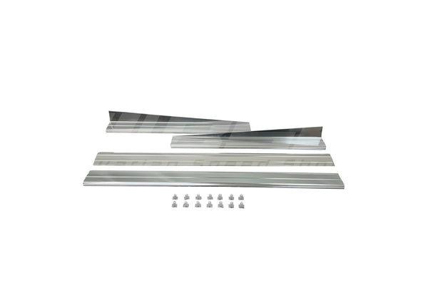 BMW E30 Sedan & Touring Aluminium Outer Sill Trim Set - 51471904595 / 51471933558 / 51471933557
