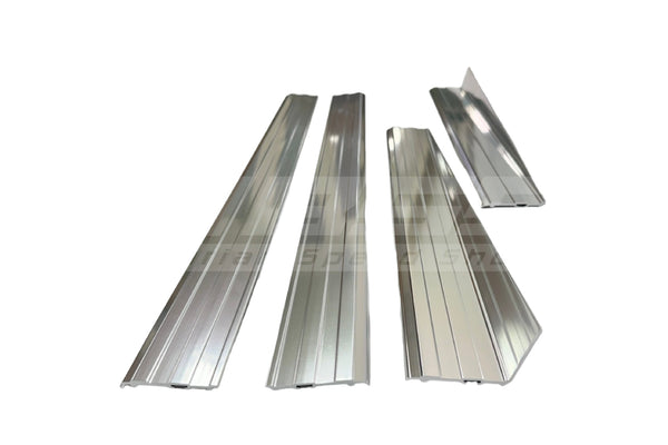 BMW E30 Sedan & Touring Aluminium Outer Sill Trim Set - 51471904595 / 51471933558 / 51471933557