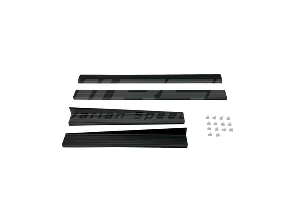 BMW E30 Sedan & Touring Black Outer Sill Trim Set - 51471904641 / 51471933557 / 51471933558