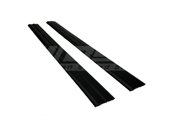 BMW E30 Sedan & Touring Black Outer Sill Trim Set - 51471904641 / 51471933557 / 51471933558