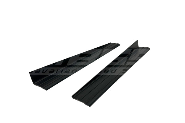 BMW E30 Sedan & Touring Black Outer Sill Trim Set - 51471904641 / 51471933557 / 51471933558