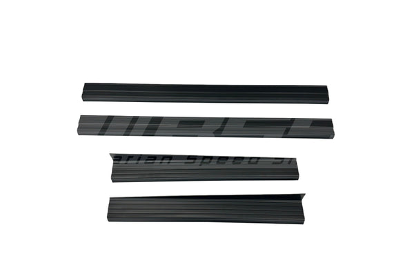 BMW E30 Sedan & Touring Black Outer Sill Trim Set - 51471904641 / 51471933557 / 51471933558