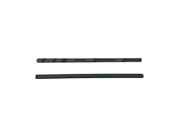 BMW E30 Sedan Late Lower Moulding Set – All Black (Profile B)