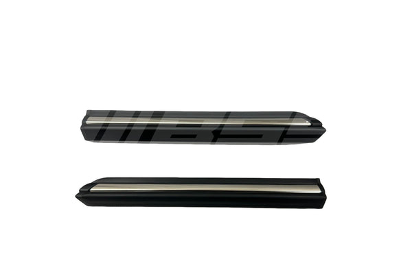 BMW E30 Sedan Early Lower Moulding Set – Chrome Insert
