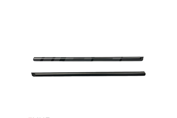 BMW E30 Sedan Early Lower Moulding Set – Chrome Insert