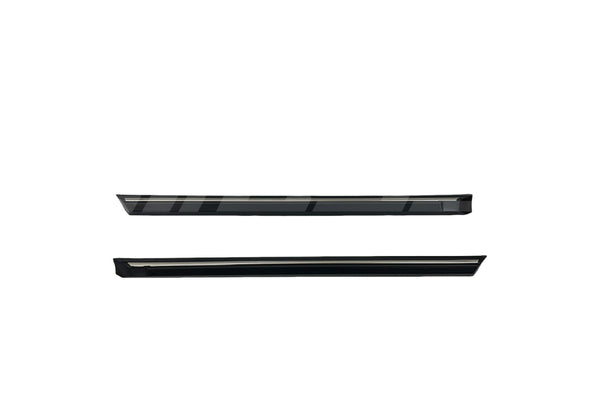 BMW E30 Sedan Early Lower Moulding Set – Chrome Insert