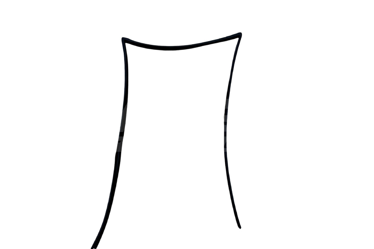 BMW E30 Sedan/Touring Rear One-Piece Window Guide – RHS - 51341906808